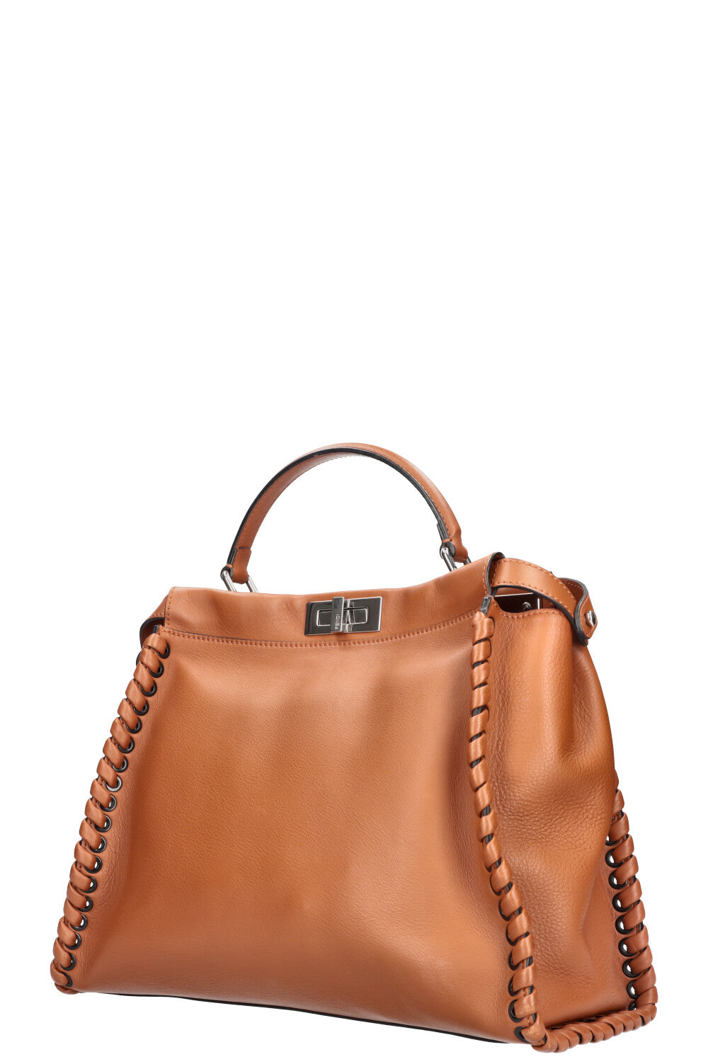FENDI Peekaboo Large Woven Brown REAWAKE