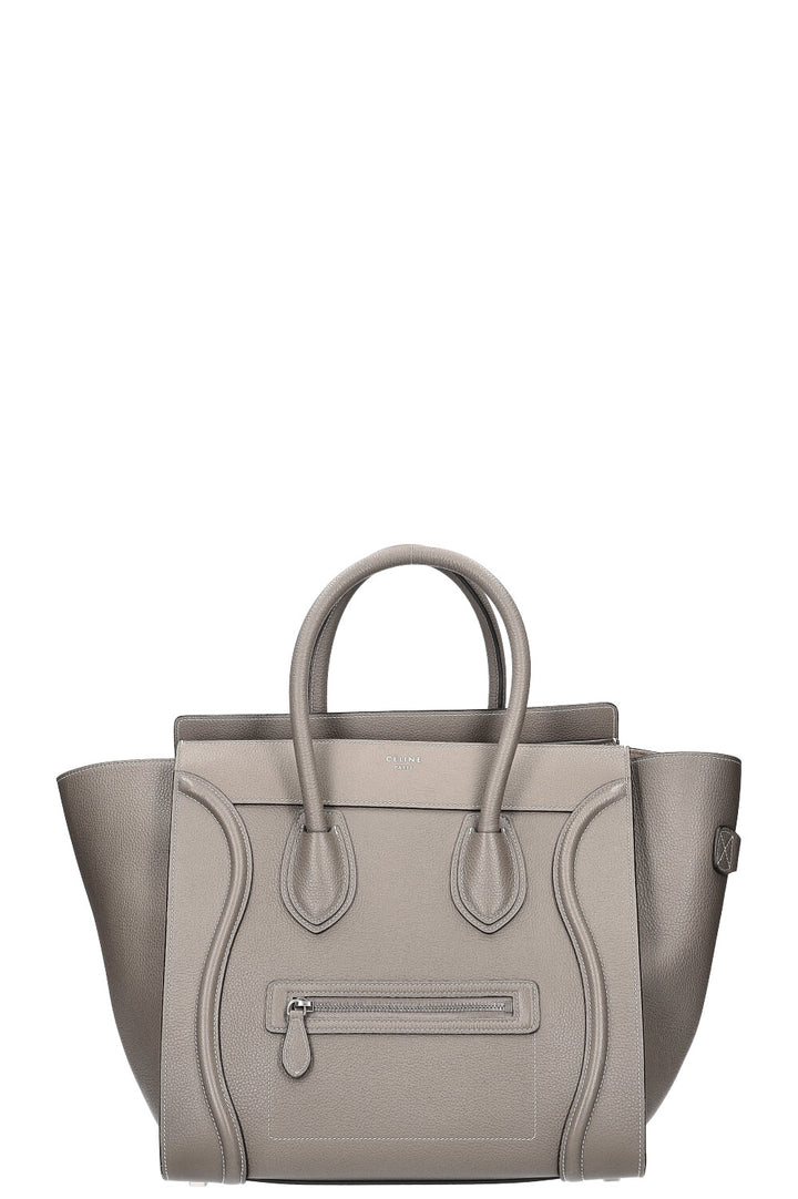 CÉLINE Luggage Mini Bag Taupe