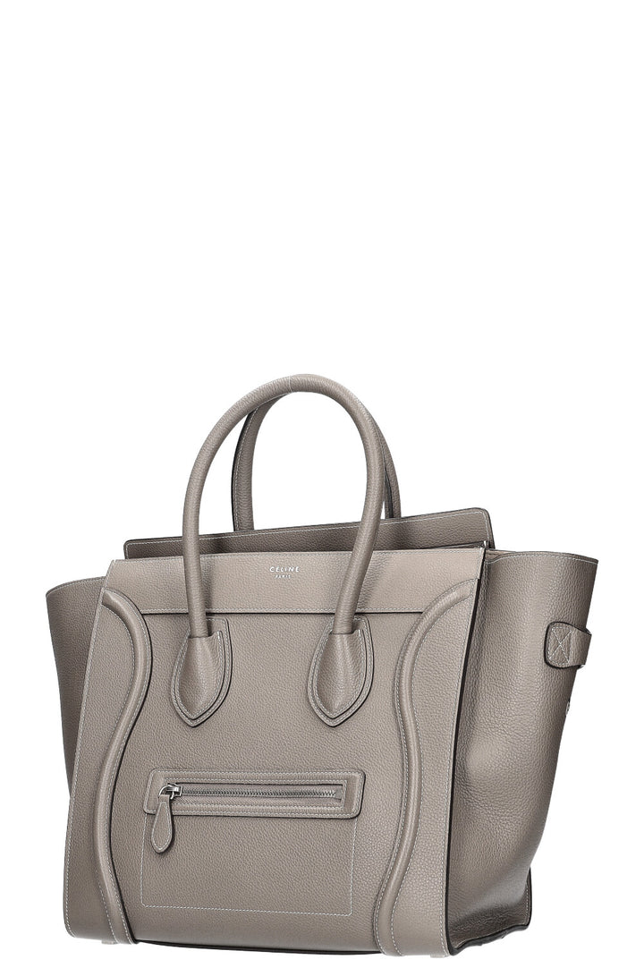 CÉLINE Luggage Mini Bag Taupe