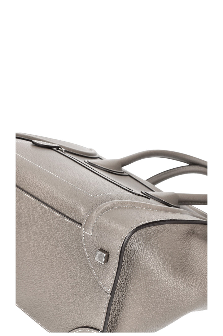 CÉLINE Luggage Mini Bag Taupe