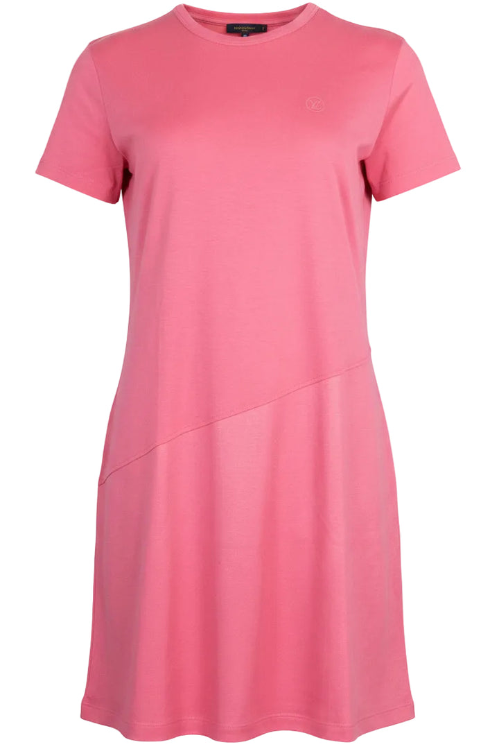 LOUIS VUITTON T-Shirt Dress Cotton Pink