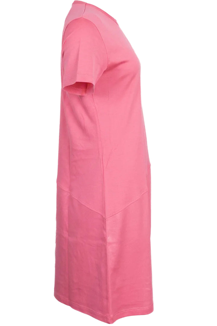 LOUIS VUITTON T-Shirt Dress Cotton Pink
