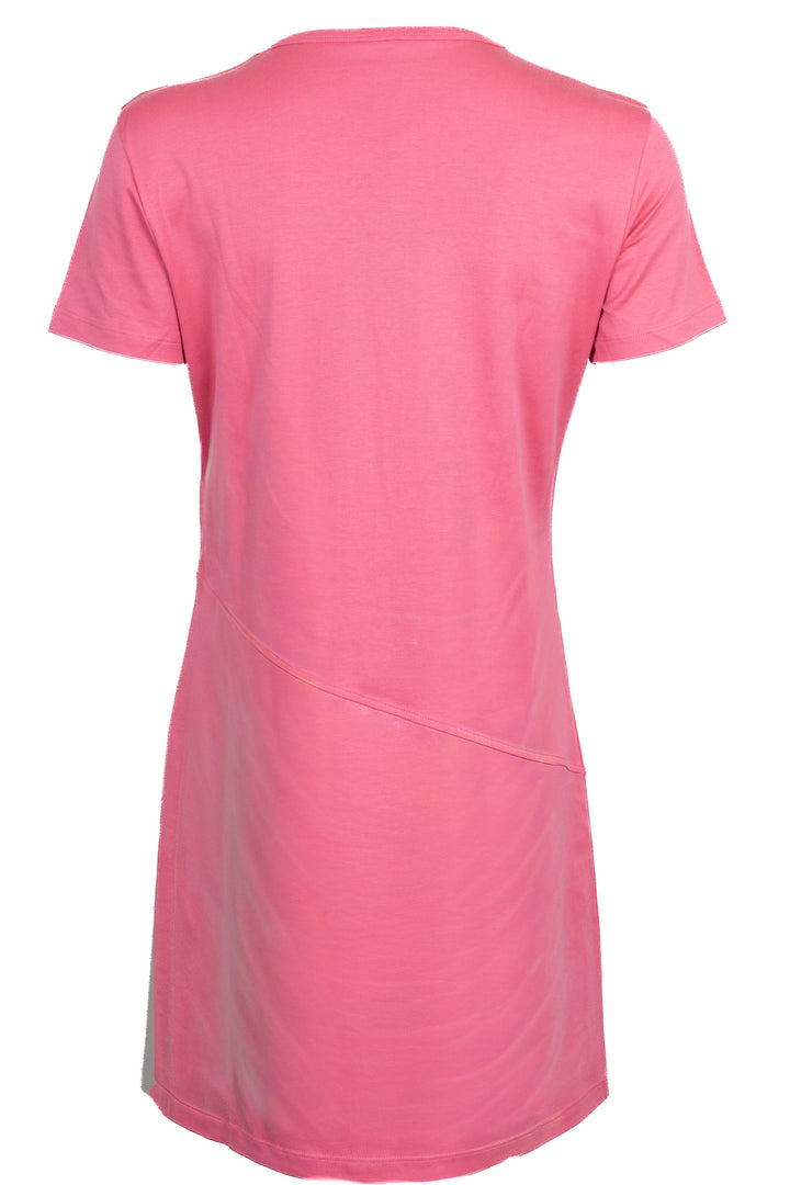 LOUIS VUITTON T-Shirt Dress Cotton Pink