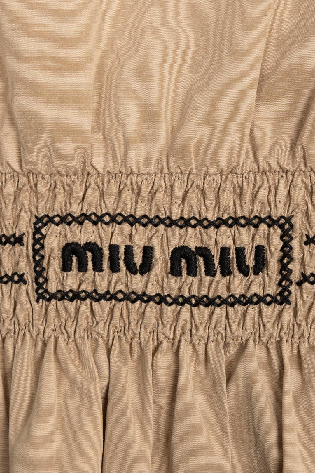 MIUMIU Mini Dress Beige