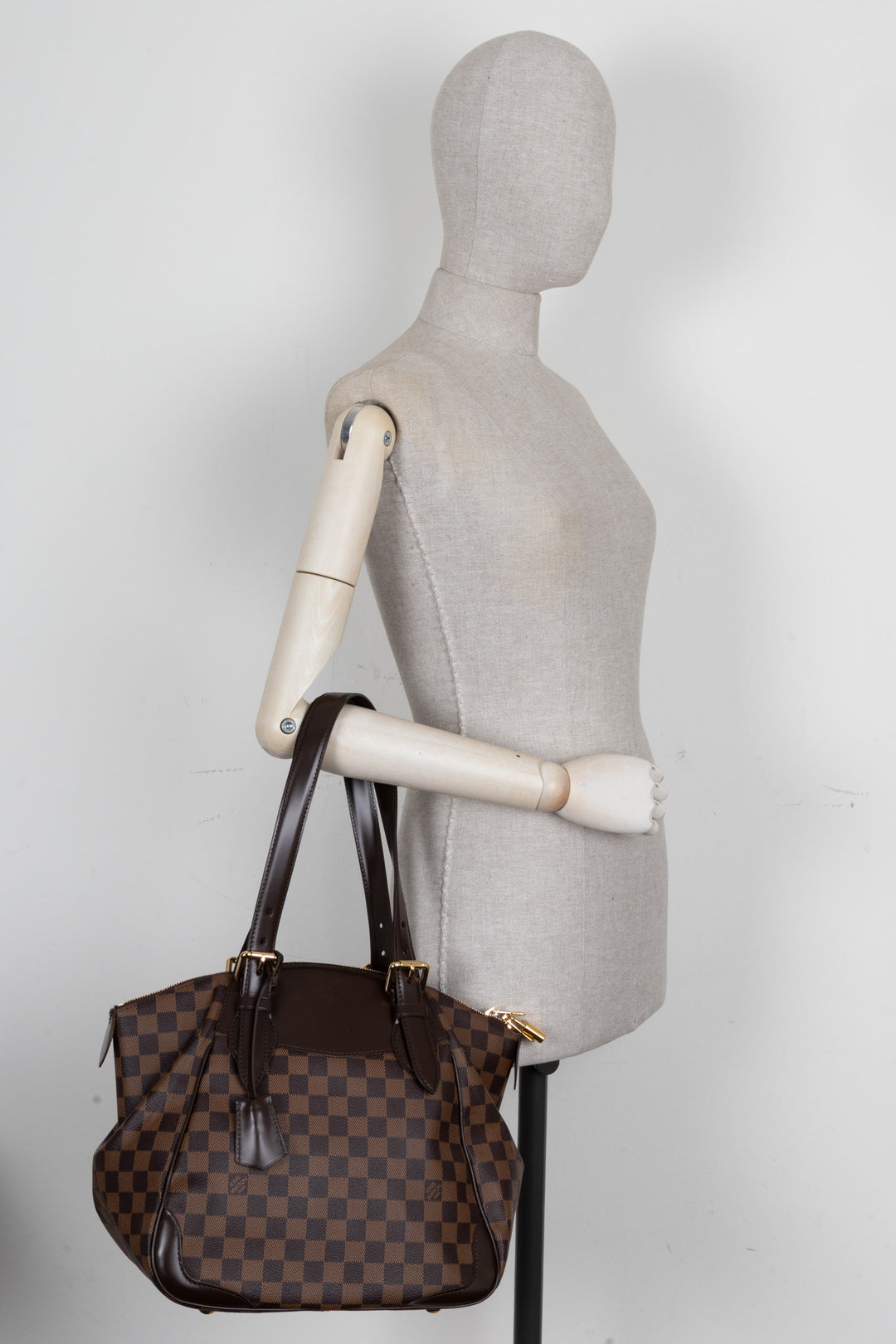 LOUIS VUITTON Verona MM Tote Bag Damier Ebene