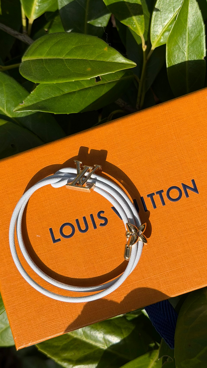 Bracelet LOUIS VUITTON LV Bloom bleu clair