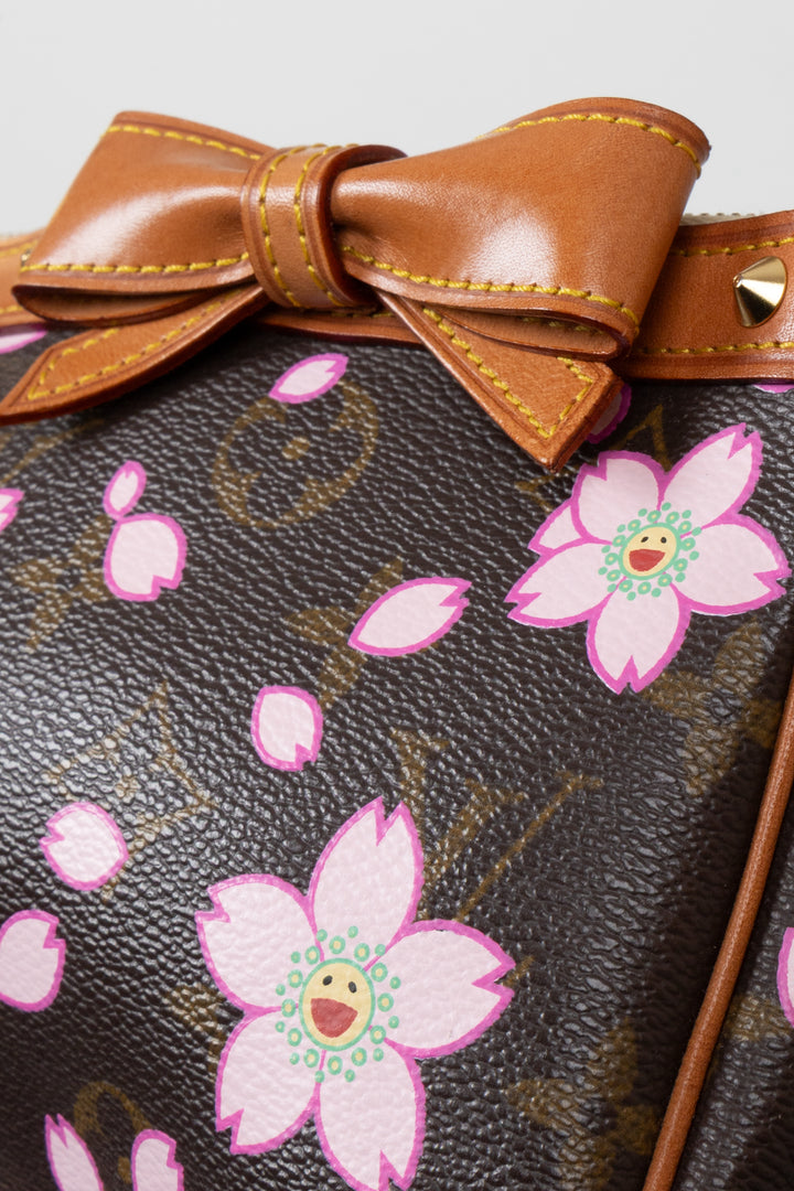 LOUIS VUITTON Pochette Murakami Cherry Blossom