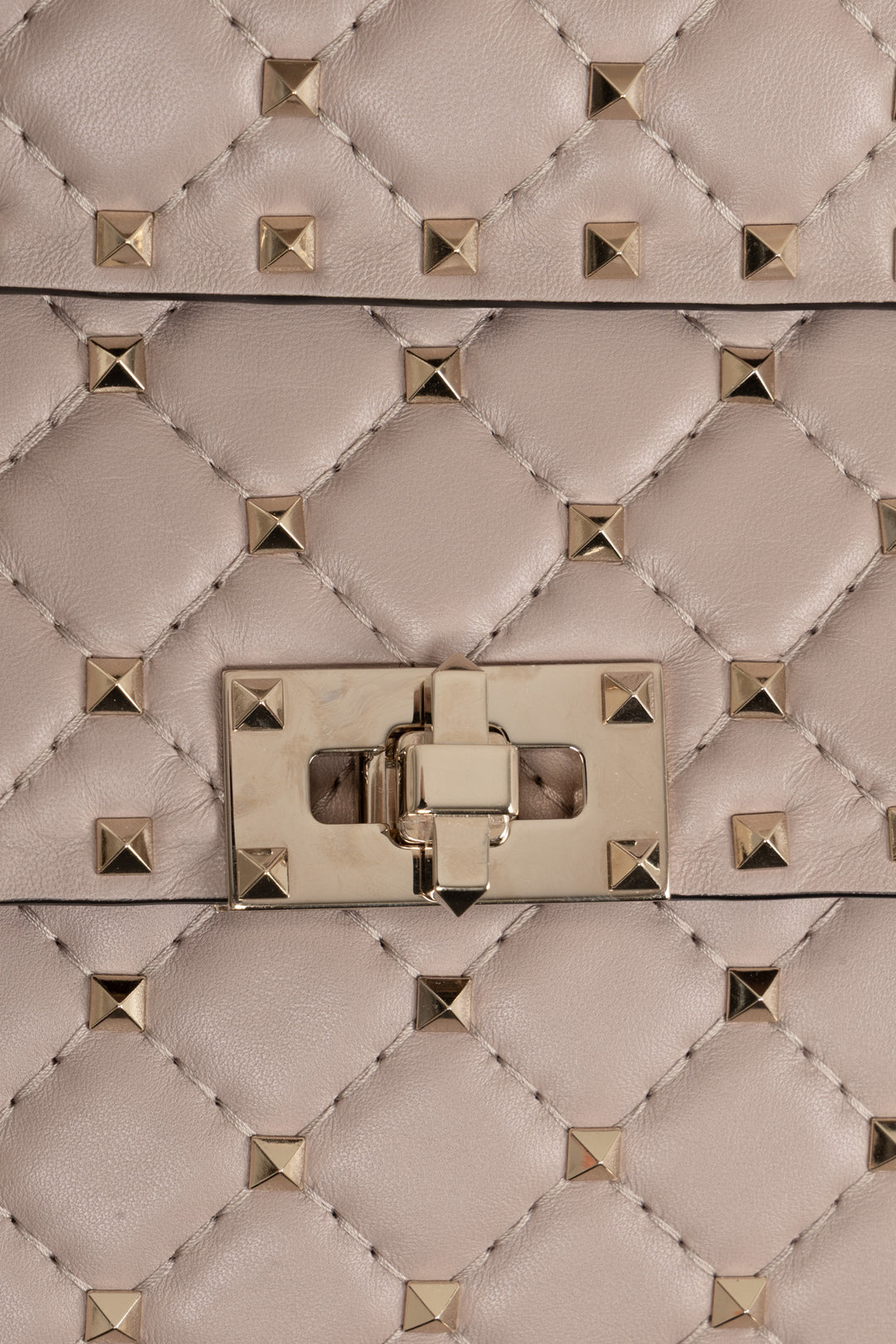 VALENTINO Rockstud Crossbody Bag Medium Nude