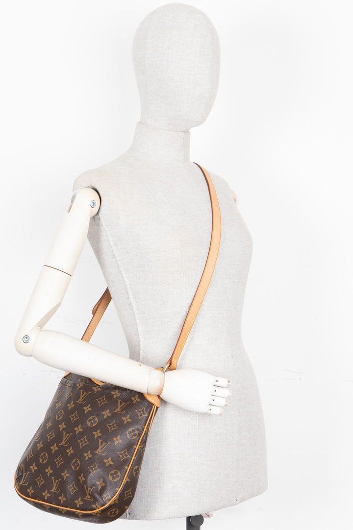 LOUIS VUITTON Odeon PM Crossbody Bag MNG Canvas