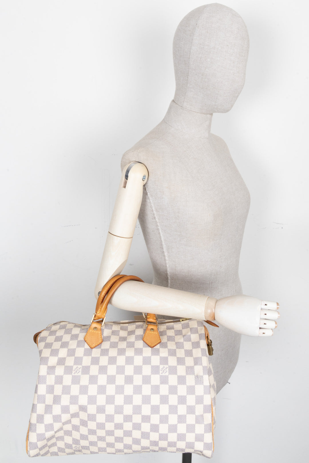 LOUIS VUITTON Speedy 35 Damier Azur