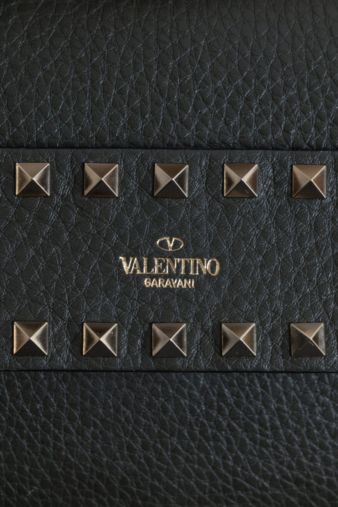 VALENTINO Rockstud Crossbody Flap Bag Green
