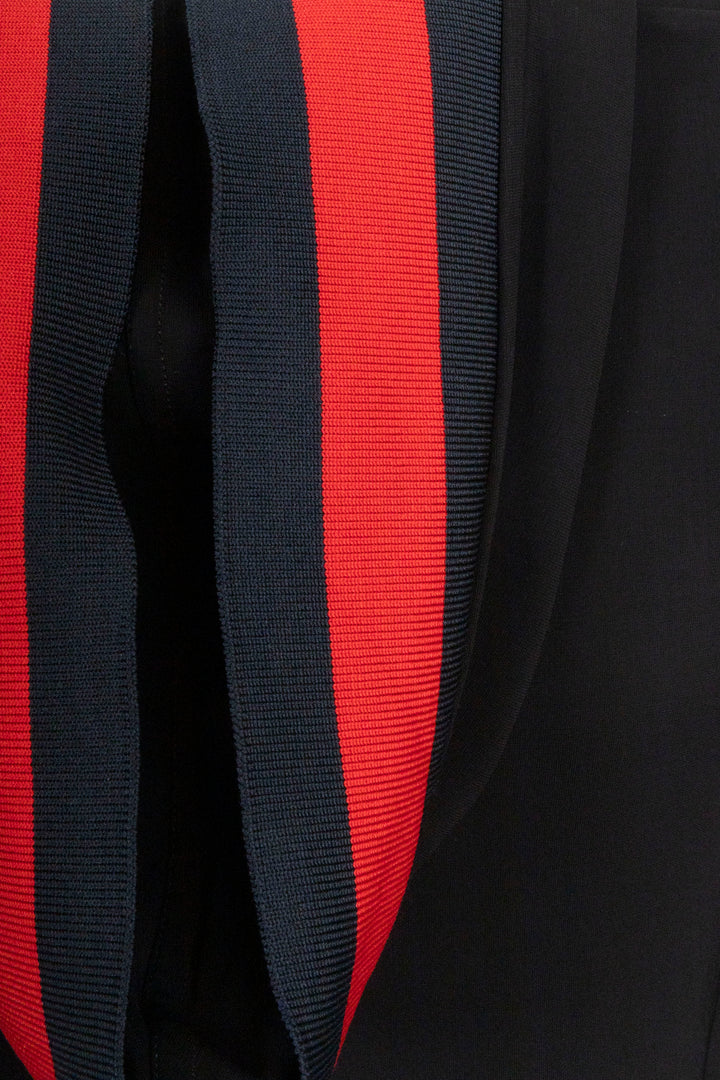 GUCCI Webstripe deux pièces noir rouge marine
