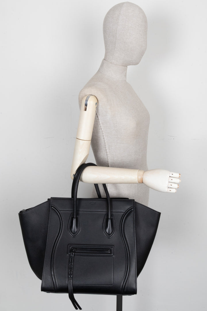 CELINE Luggage Bag Mini All Black