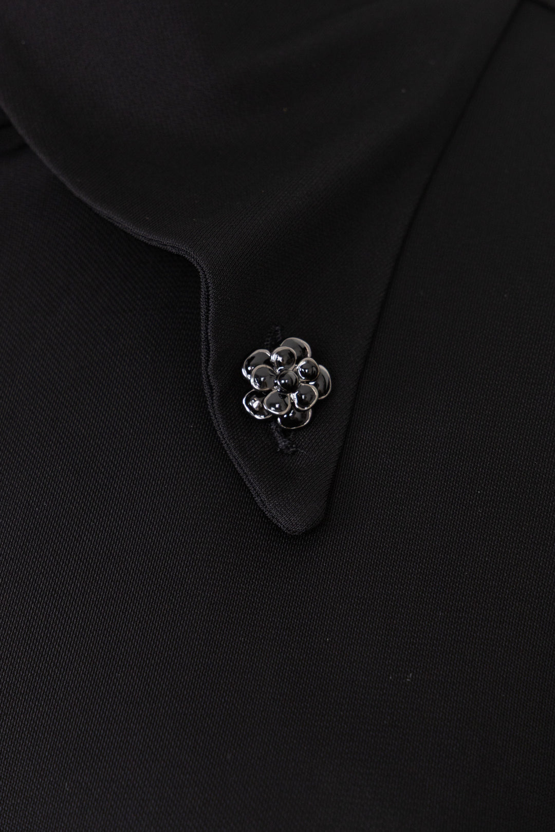 CHANEL Sleeveless Shirt Black