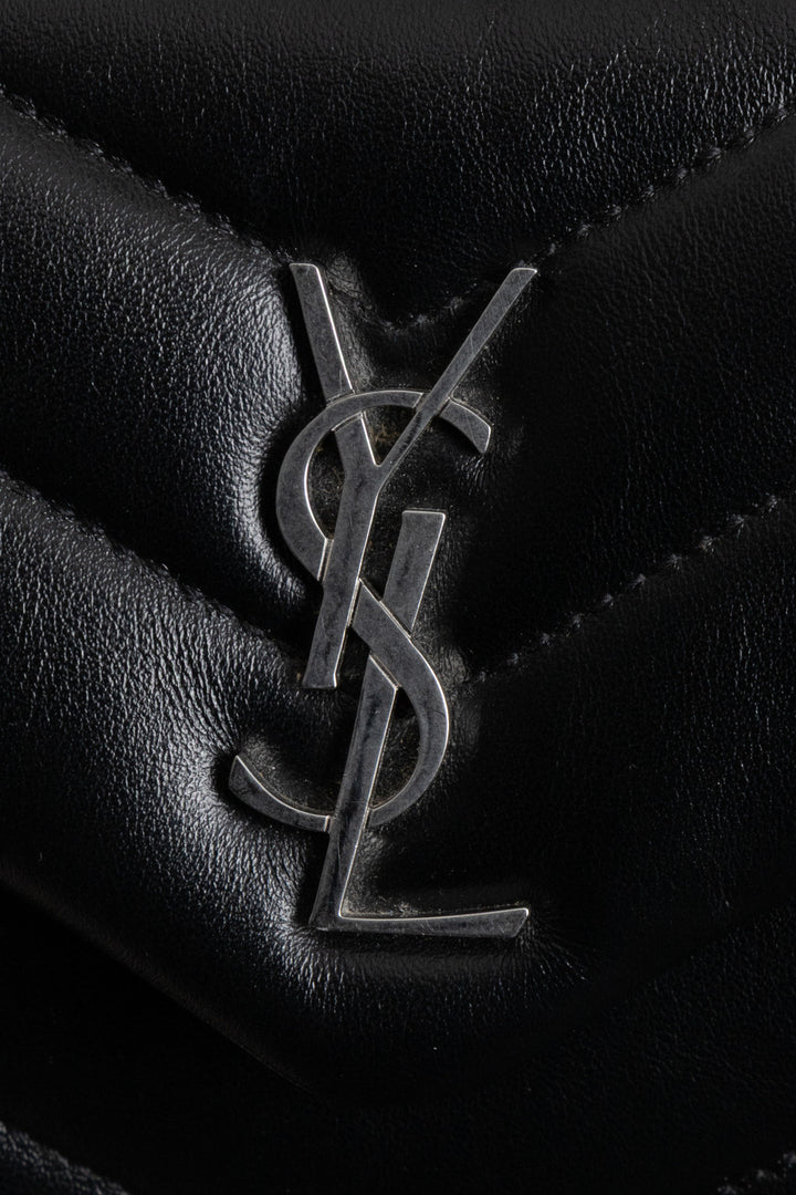 SAINT LAURENT LouLou Toy Calfskin Black