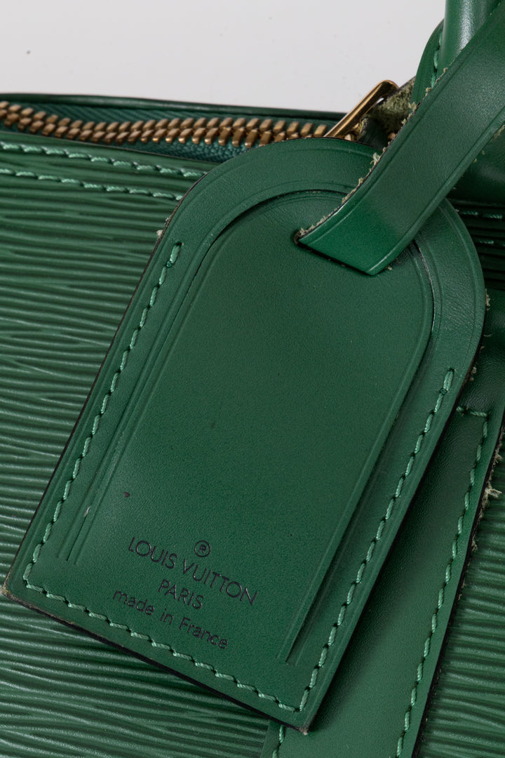 LOUIS VUITTON Keepall 55 Epi Green