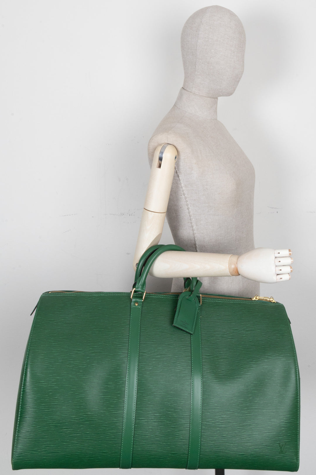 LOUIS VUITTON Keepall 55 Epi Green