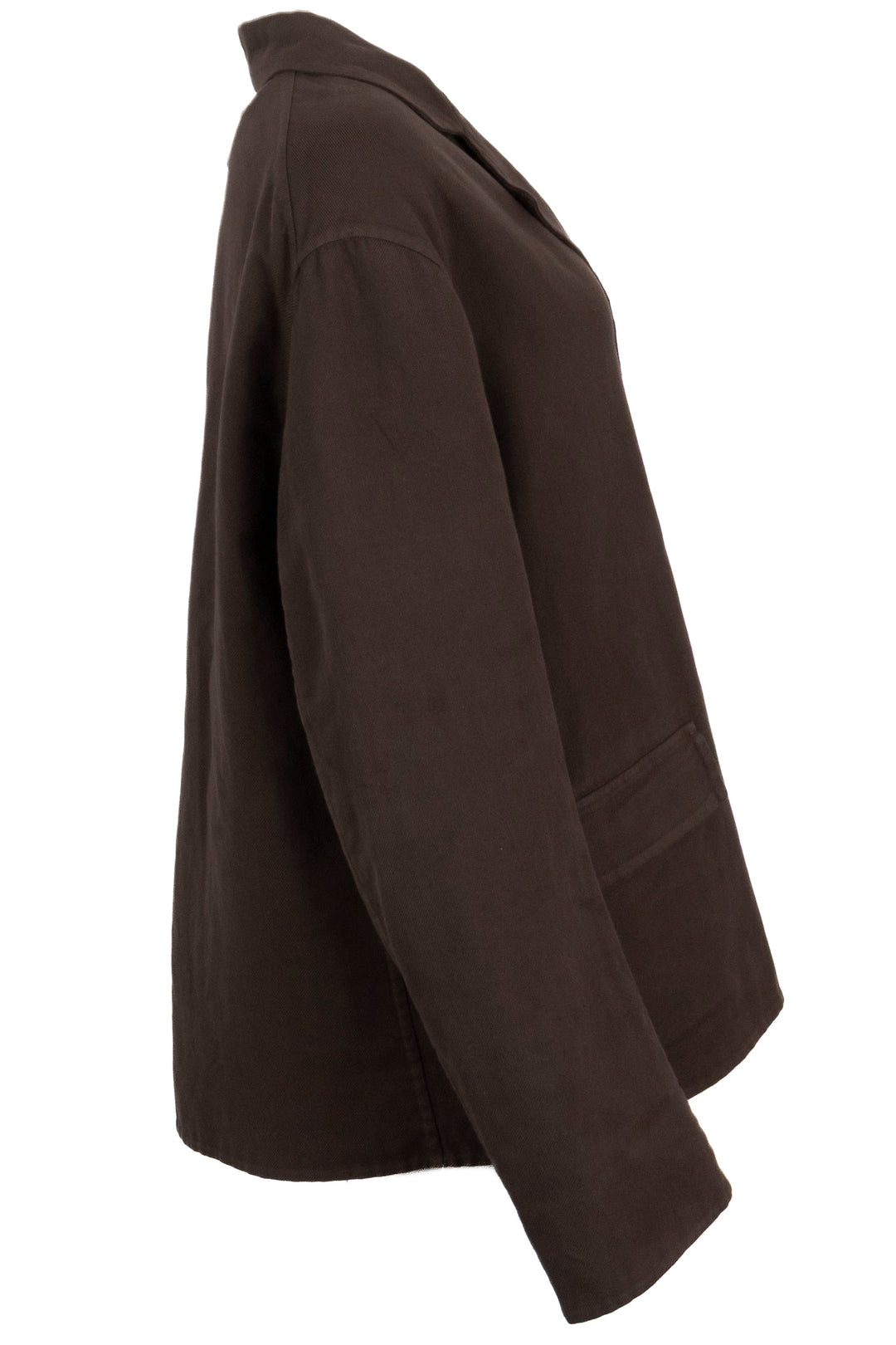 PRADA 2024 Single Breasted Blazer Cotton Ebony