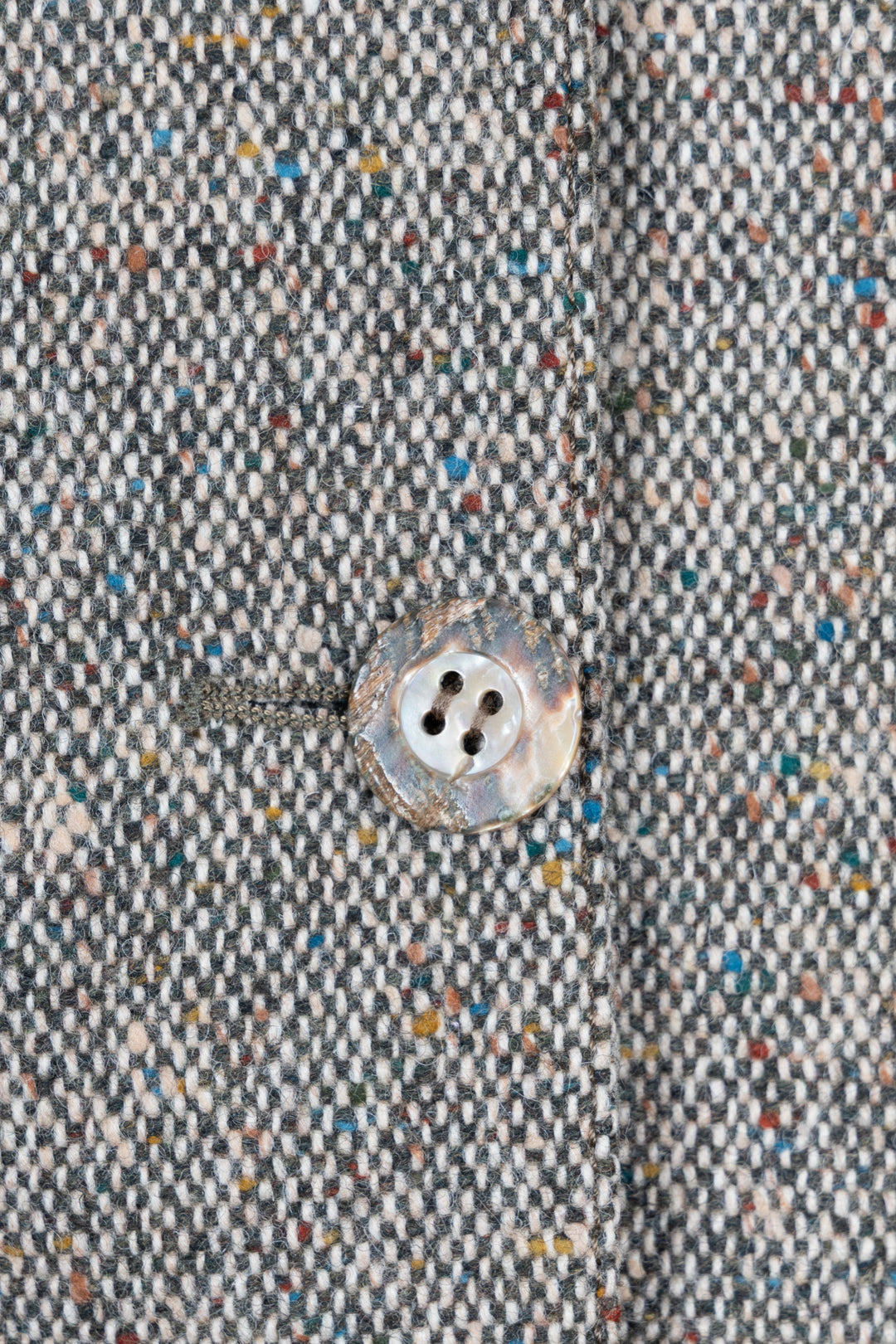 ALAÏA Two Piece Suit Tweed Beige