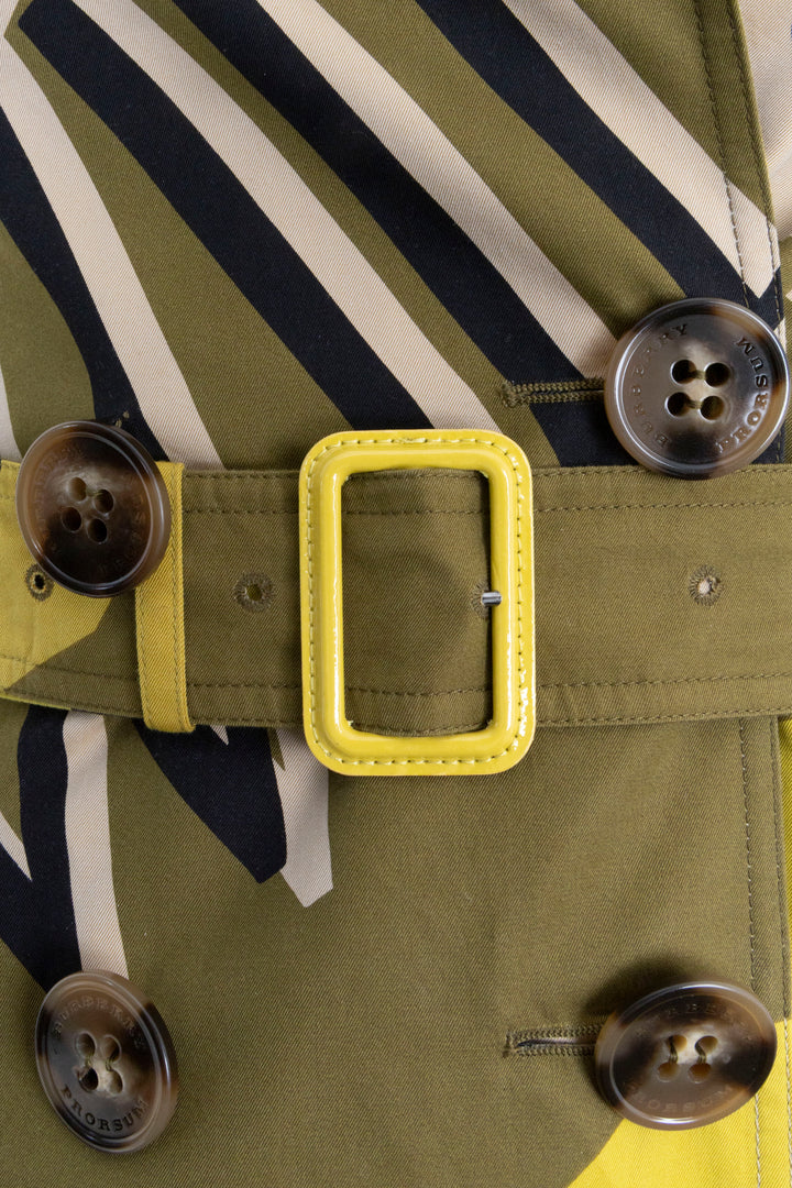 BURBERRY Prorsum Trench Coat Yellow