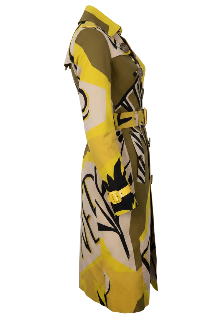 BURBERRY Prorsum Trench Coat Yellow