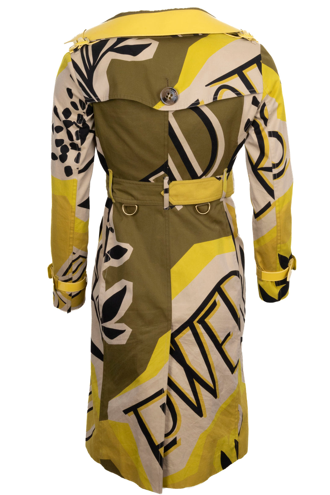 BURBERRY Prorsum Trench Coat Yellow