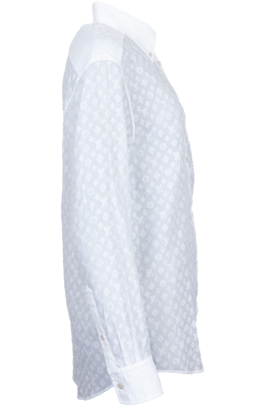 LOUIS VUITTON MNG Structured Shirt White