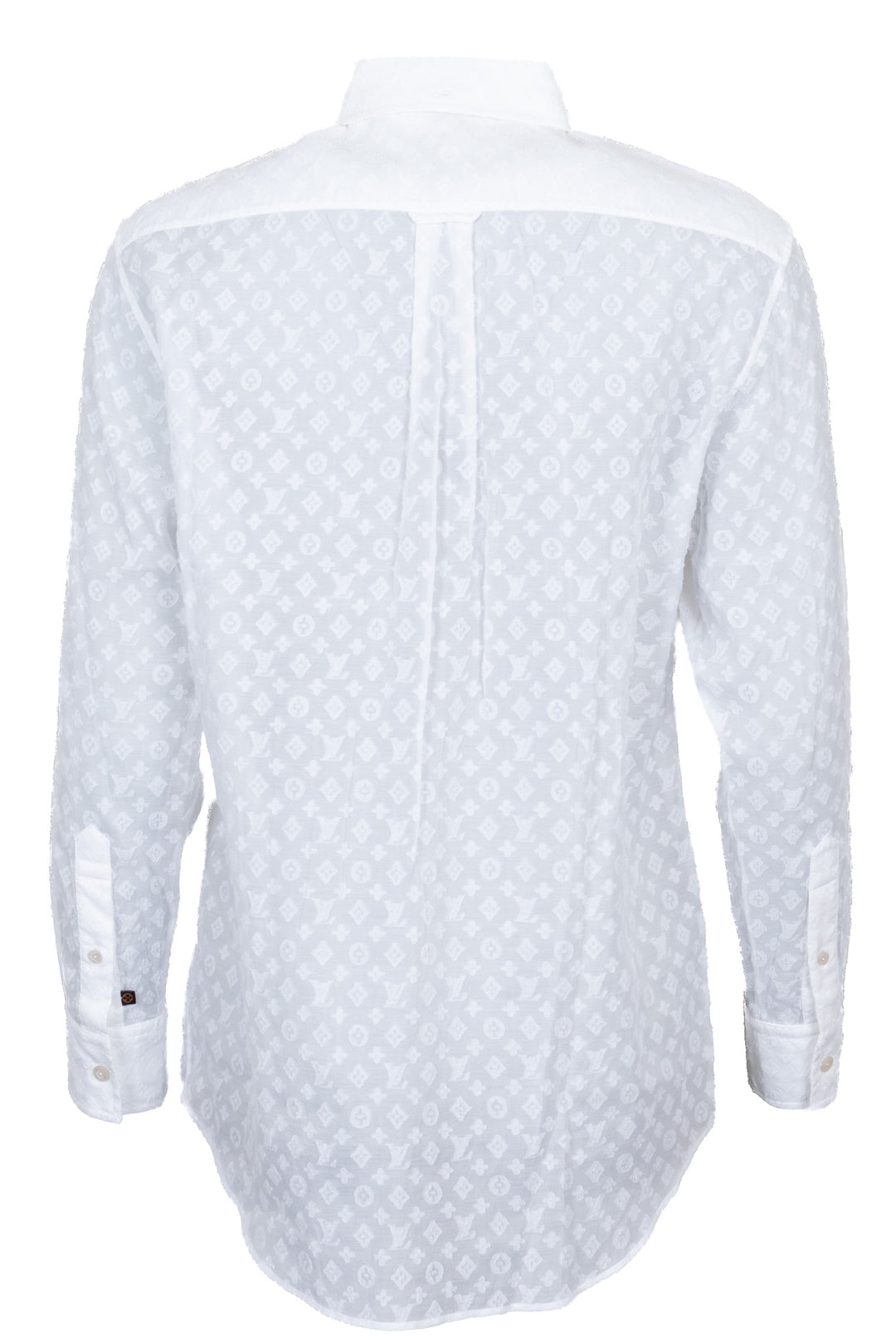 LOUIS VUITTON MNG Structured Shirt White