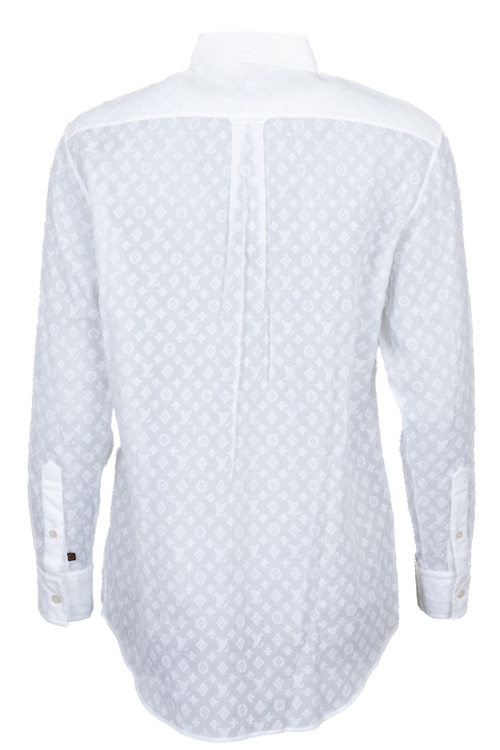 LOUIS VUITTON MNG Structured Shirt White