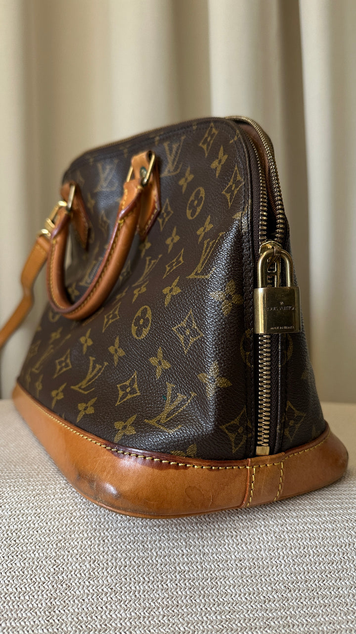 LOUIS VUITTON Alma PM MNG Canvas