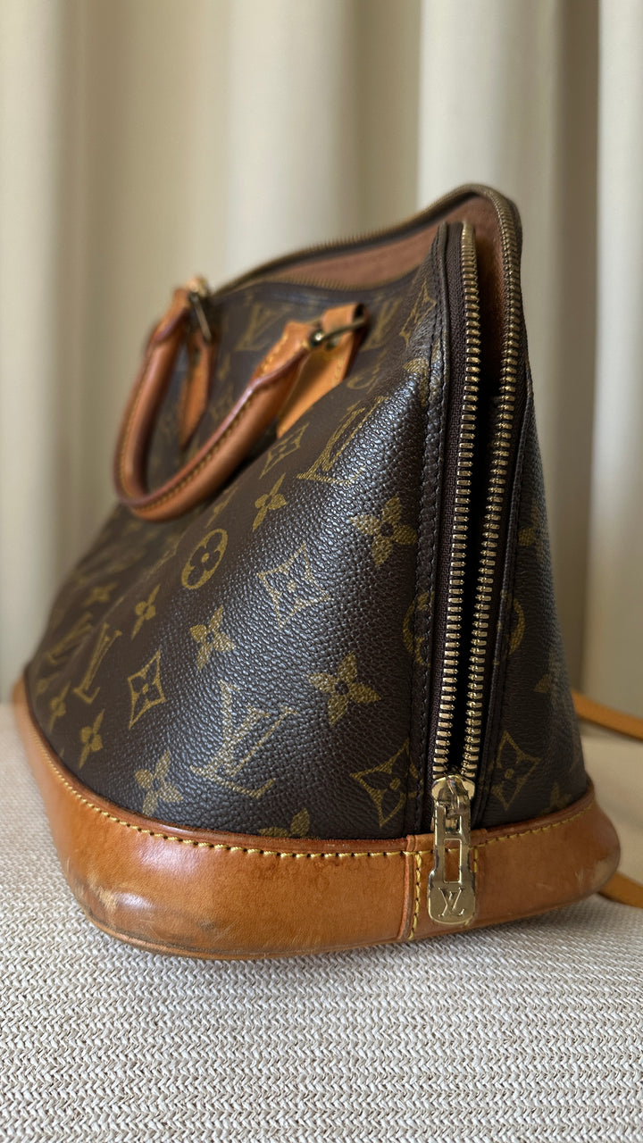 LOUIS VUITTON Alma PM MNG Canvas