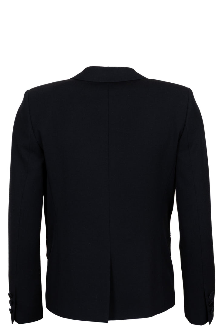 SAINT LAURENT by Hedi Slimane Tuxedo Jacket Wool Silk Black