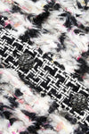 CHANEL Boucle Tweed Coat Black & White FW2010