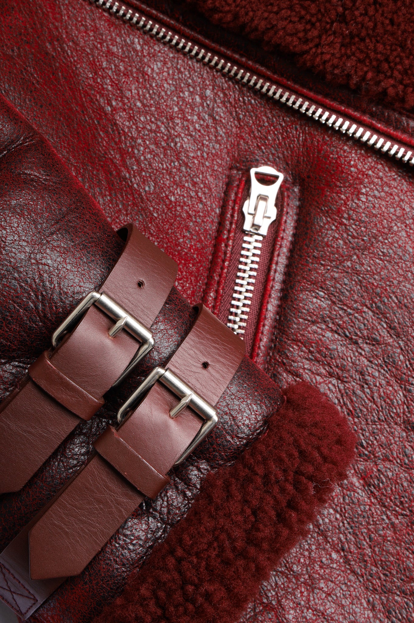 ACNE STUDIOS Velocite Jacket Burgundy REAWAKE