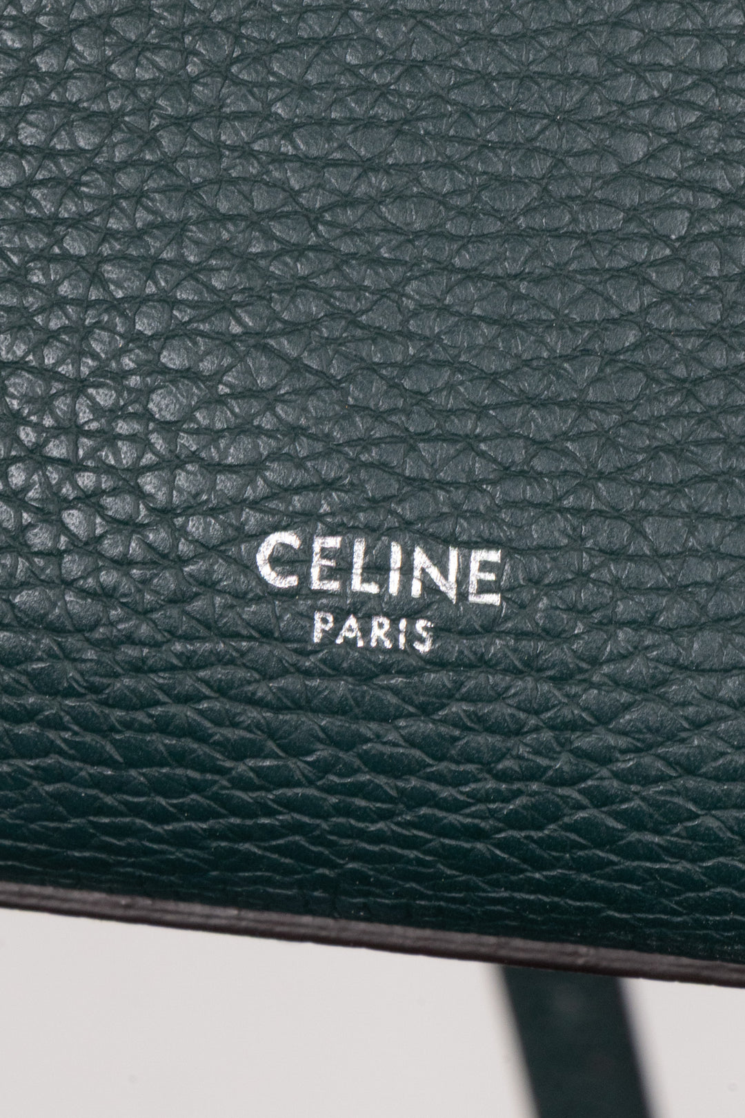 CELINE Small Big Bag Dark Green