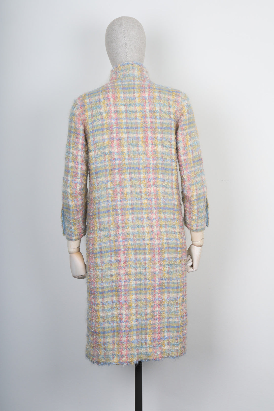 CHANEL Haute Couture Coat Tweed Multicolor