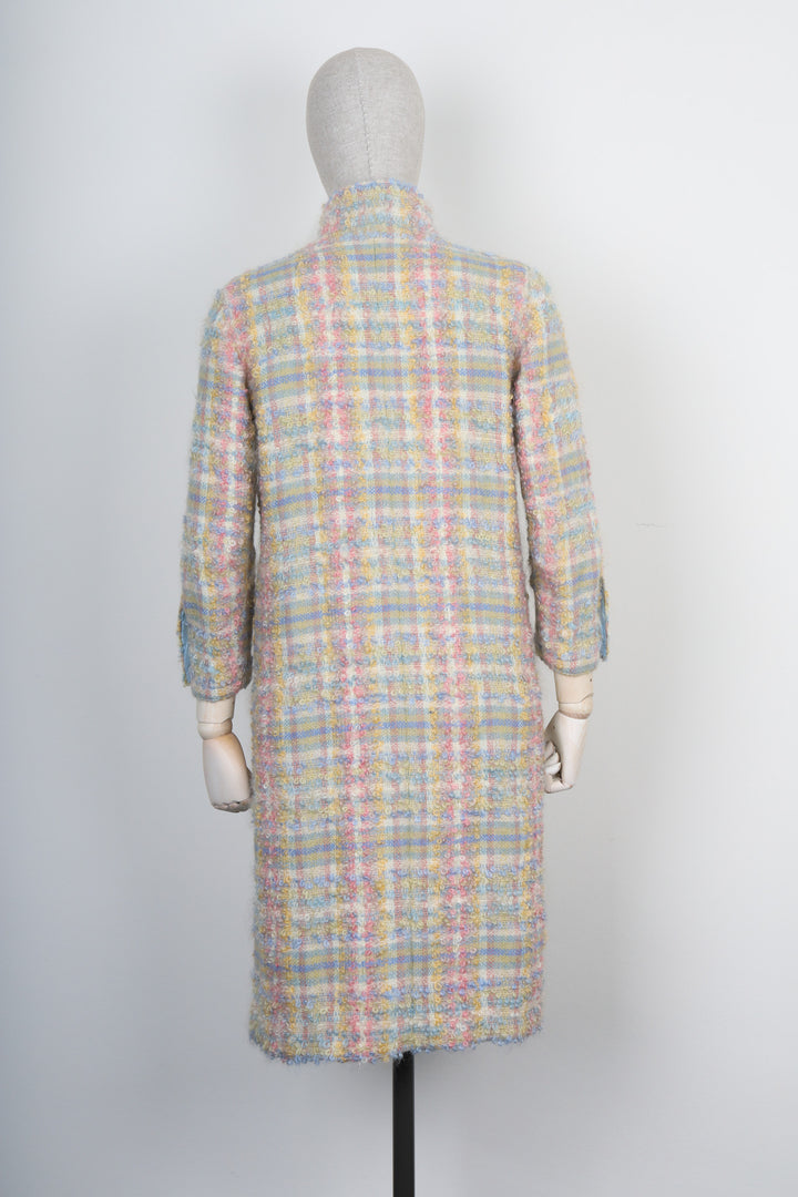 CHANEL Haute Couture Coat Tweed Multicolor
