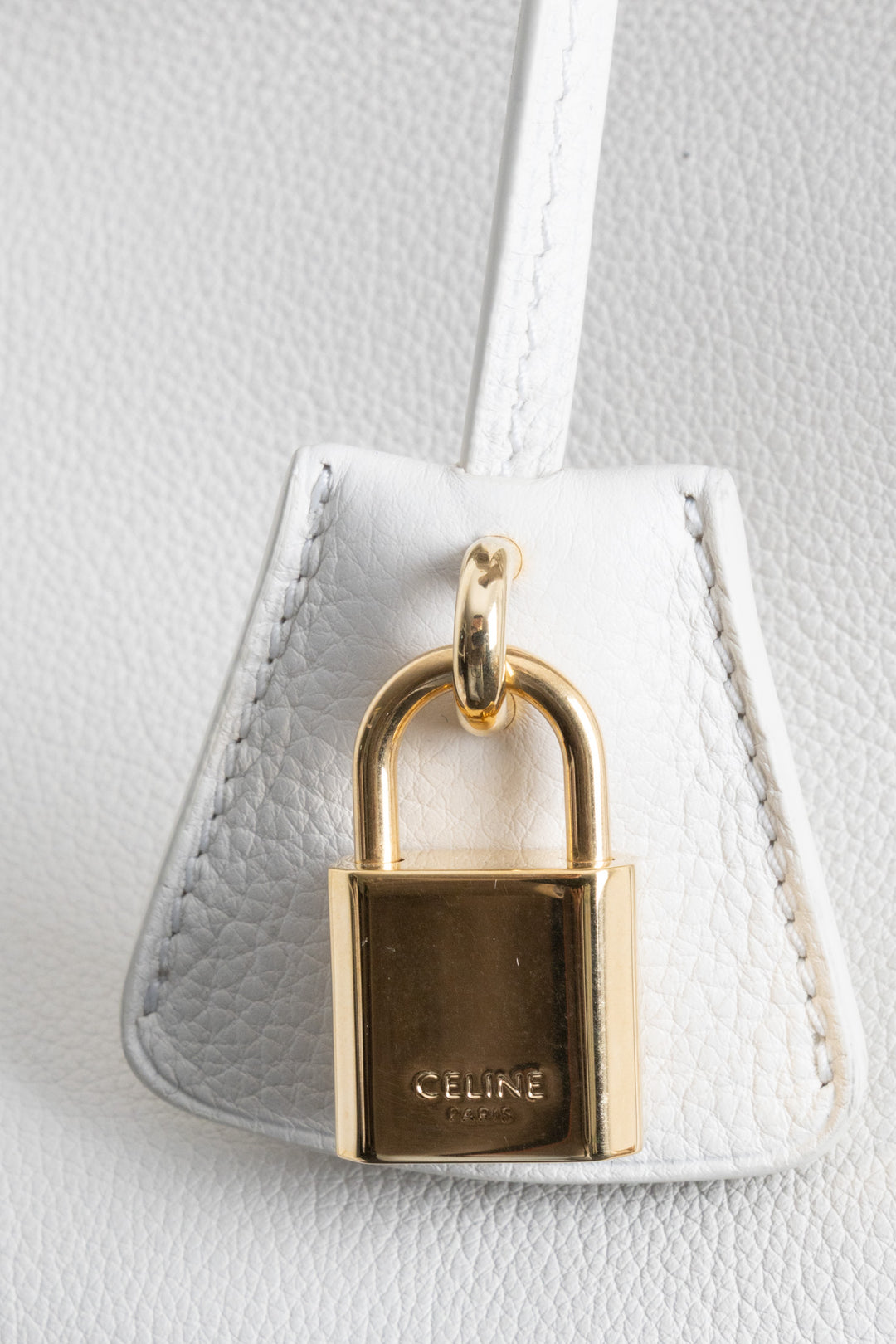 CELINE Teen Conti Bag Ivory