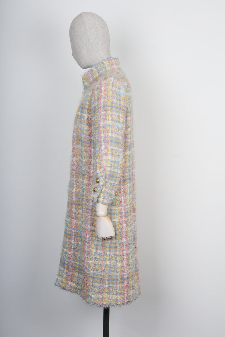 CHANEL Haute Couture Coat Tweed Multicolor