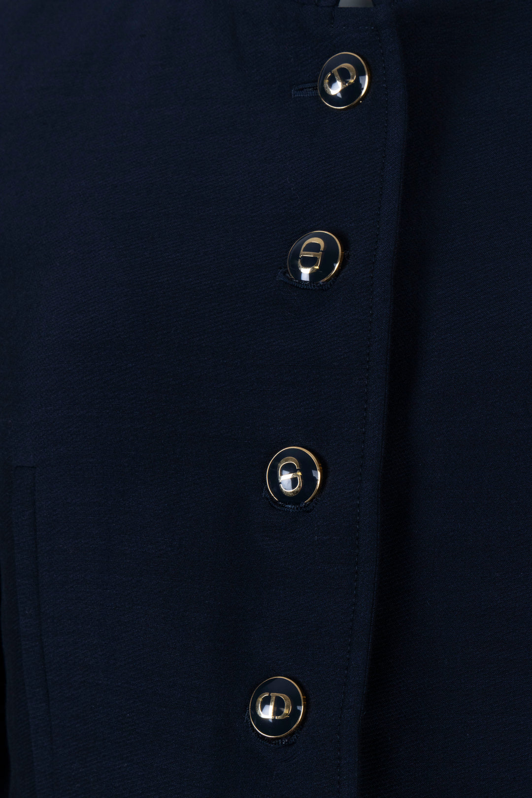 CHRISTIAN DIOR Cropped Jacket Navy
