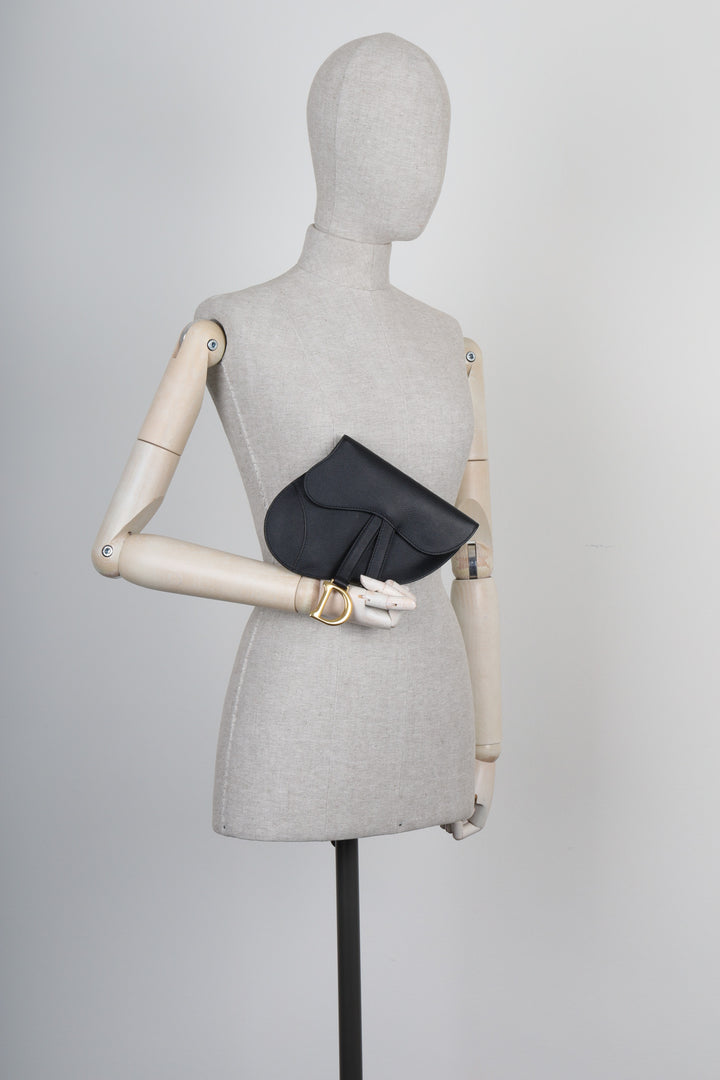 CHRISTIAN DIOR Saddle Pouch Bag