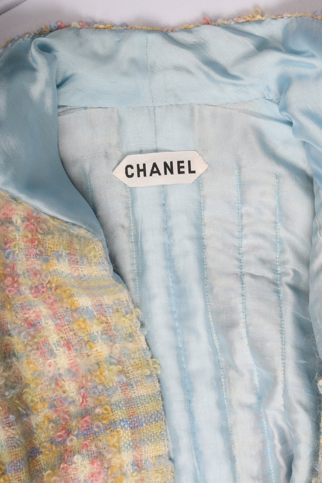 CHANEL Haute Couture Coat Tweed Multicolor