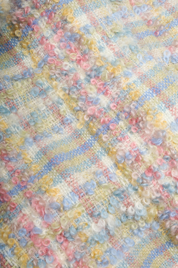 CHANEL Haute Couture Coat Tweed Multicolor