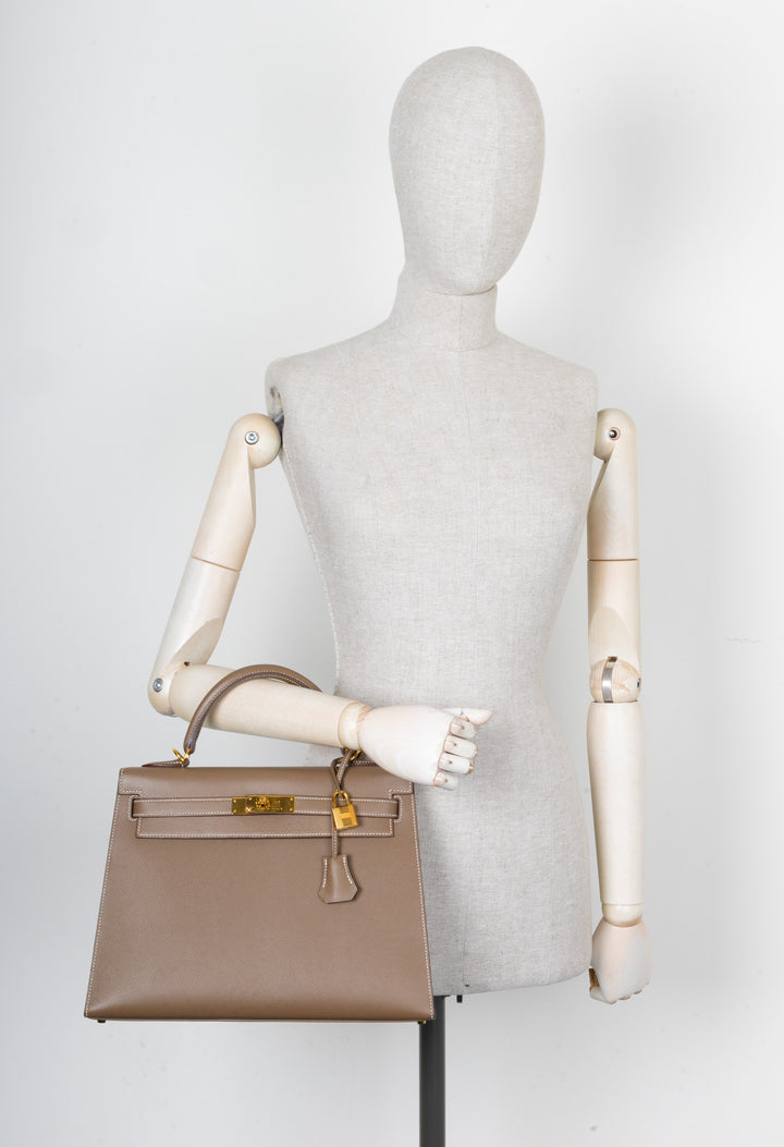 HERMÈS Kelly 32 Epsom Toupee