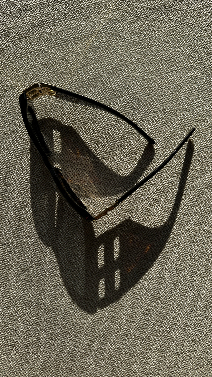 BALENCIAGA B Logo Sunglasses Tortoiseshell BB0096S