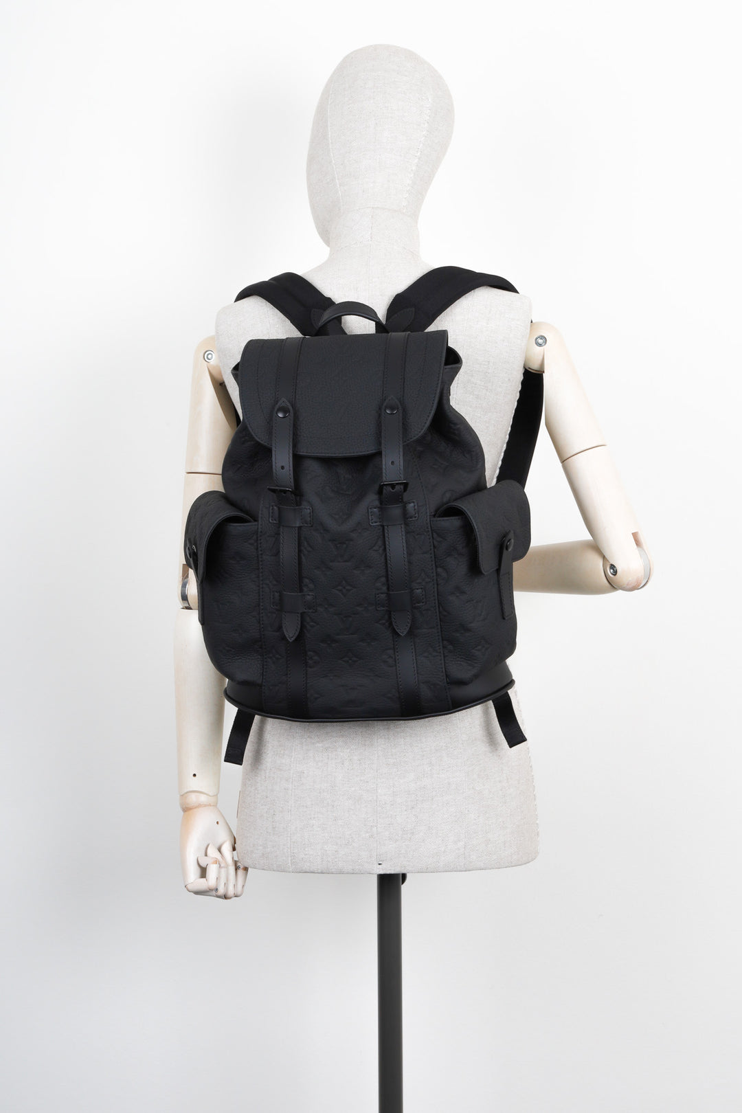 LOUIS VUITTON Christopher MM Backpack Black