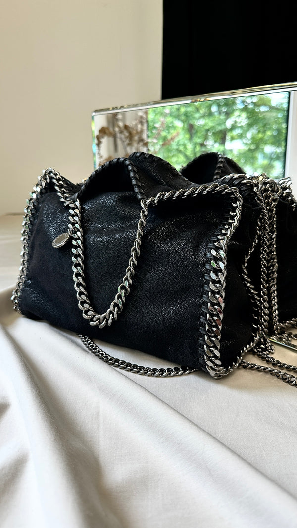 STELLA MCCartney Falabella Mini Tote Bag Black