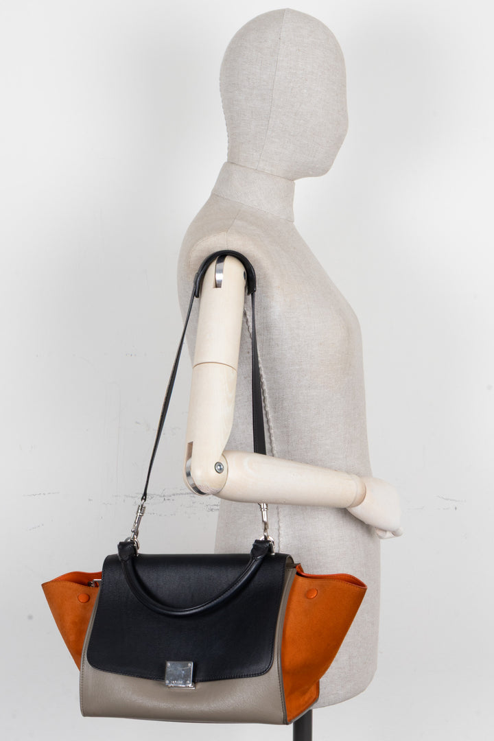 CÉLINE Trapeze Bag Tricolor