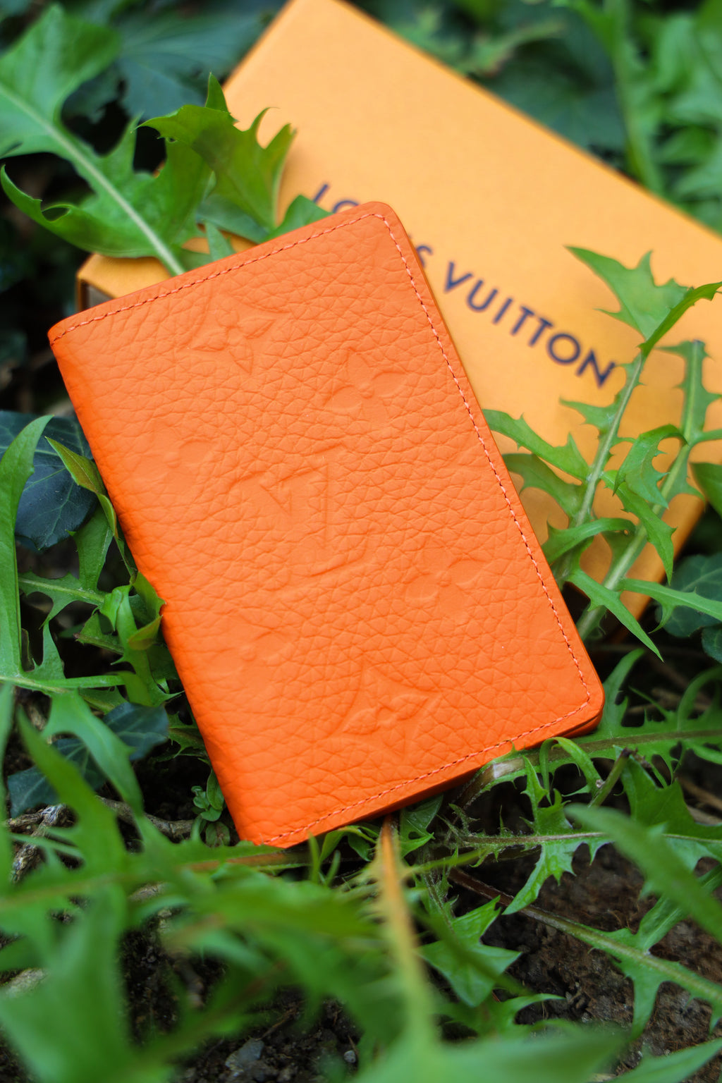 LOUIS VUITTON Pocket Organizer Neon Orange