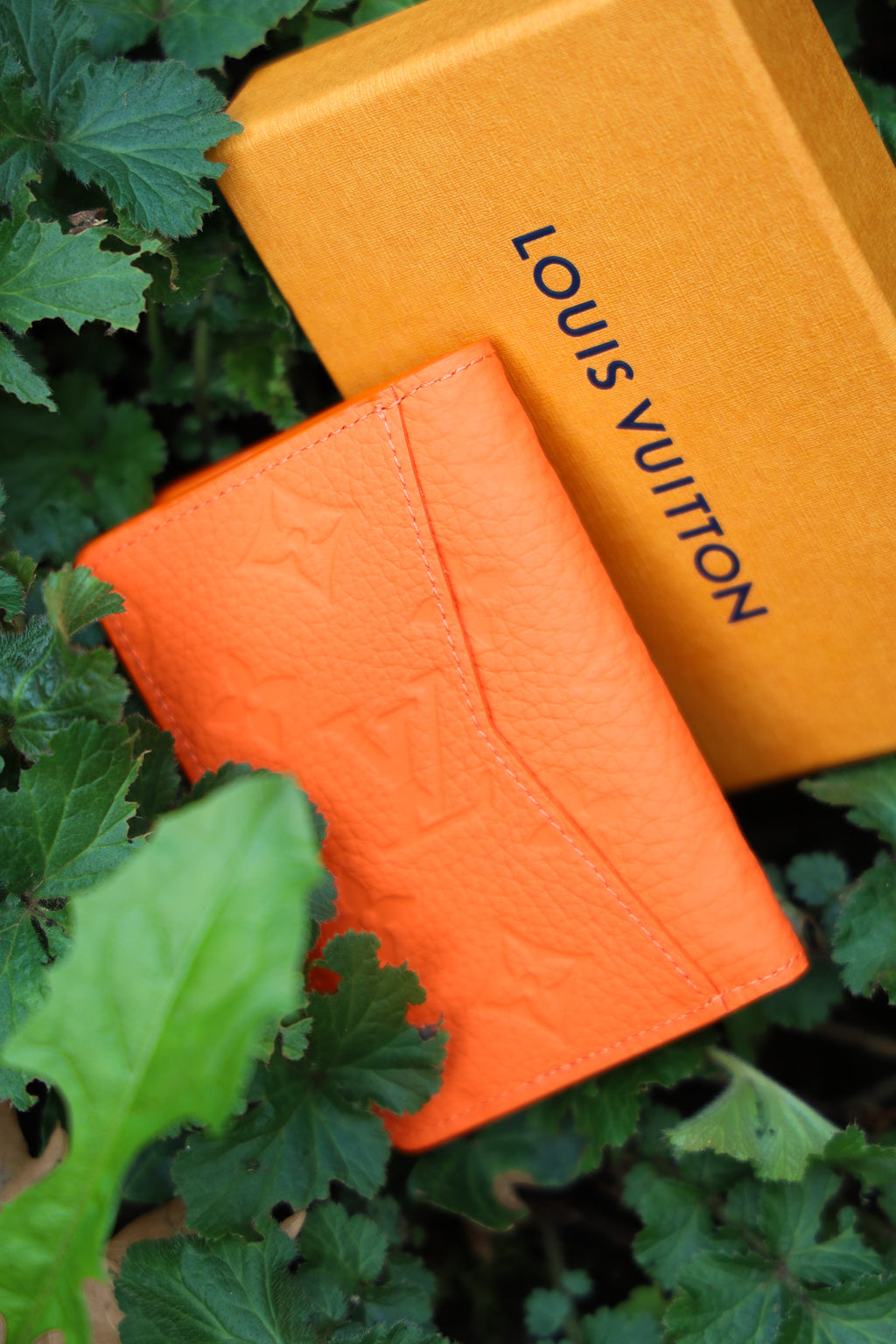 LOUIS VUITTON Pocket Organizer Neon Orange